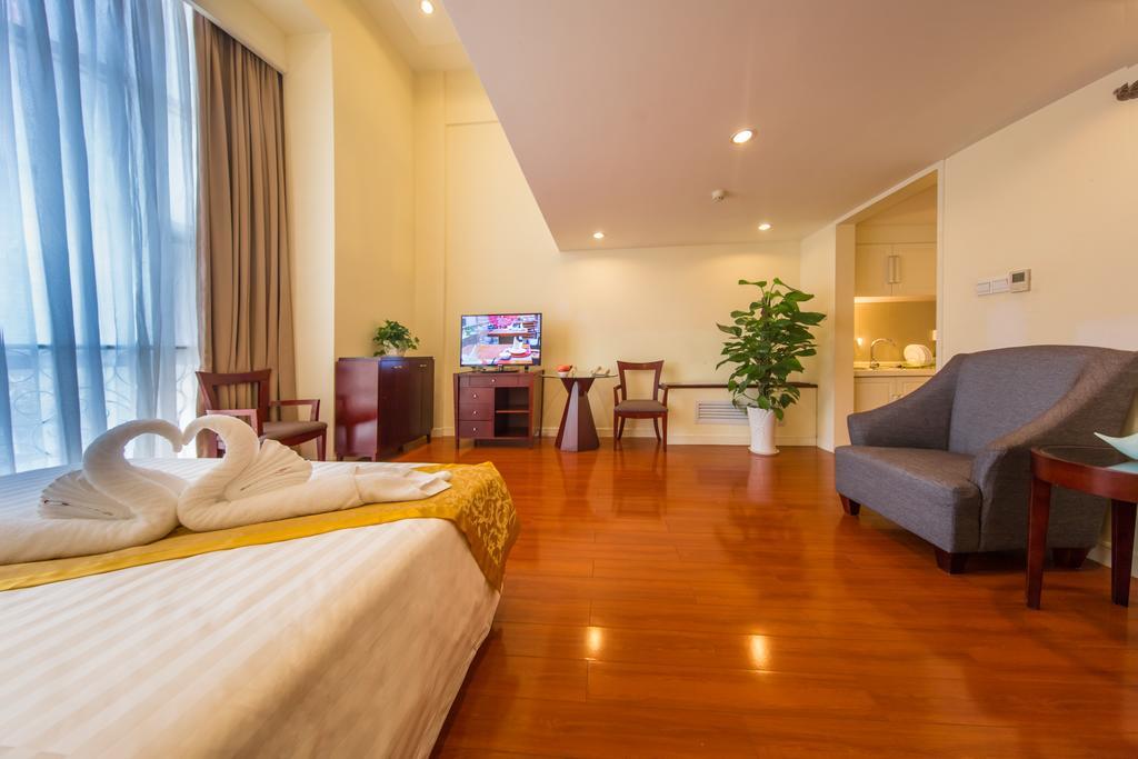 Yantai Meiya International Aparthotel Zewnętrze zdjęcie